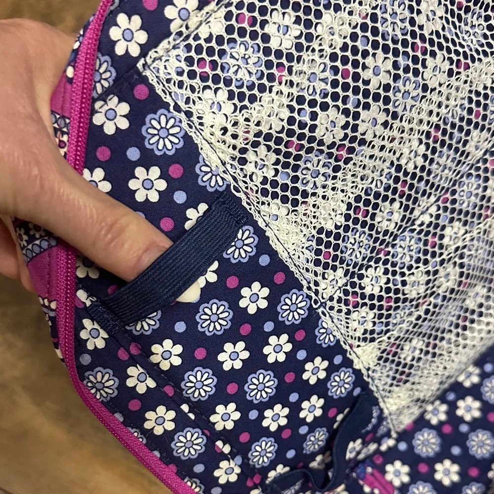 VERA BRADLEY “Boysenberry” (Retired, 2011) Tech Organizer Bag